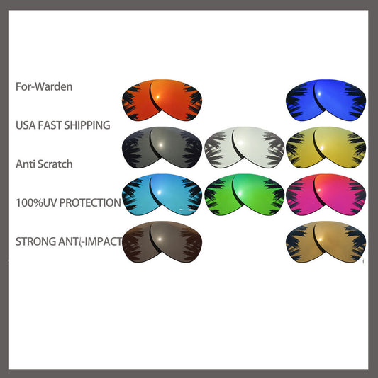 Replacement Polarized Lenses for-Oakley Warden Sunglasses Anti Scratch