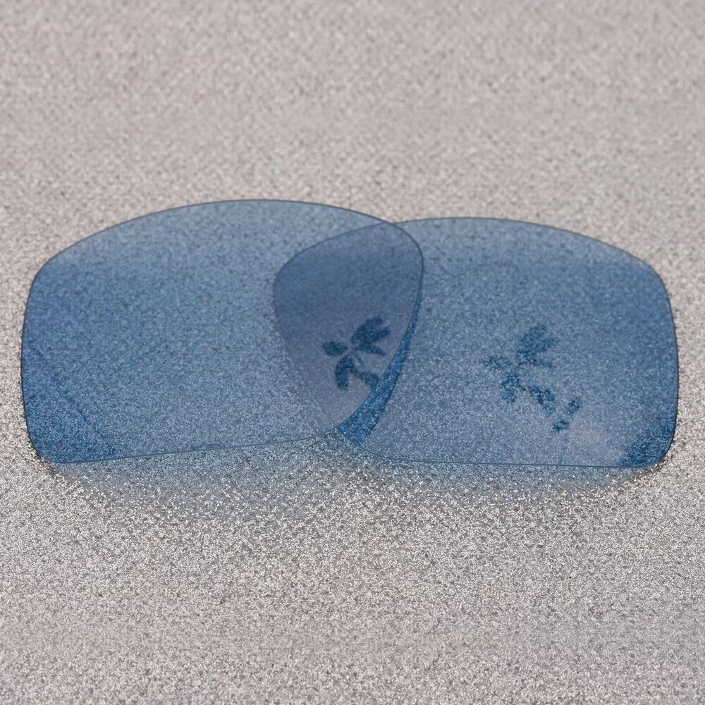 Polarized Replacement Lenses For-Oakley Big Taco Frame Transparent Blue OO9173