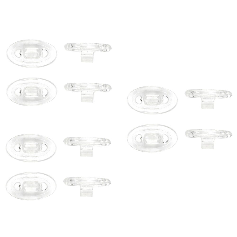 Hawkry Replacement Rubber Nosepads & Nosepieces for-Oakley Whisker Sunglass -Opt