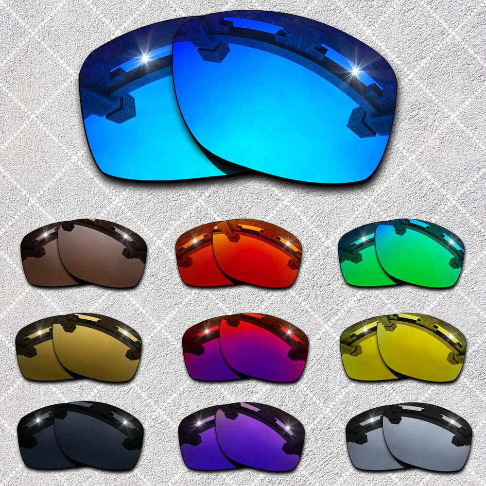 HeyRay Replacement Lenses for Pit Bull Asian Fit OO9161 Sunglasses Polarized-Opt
