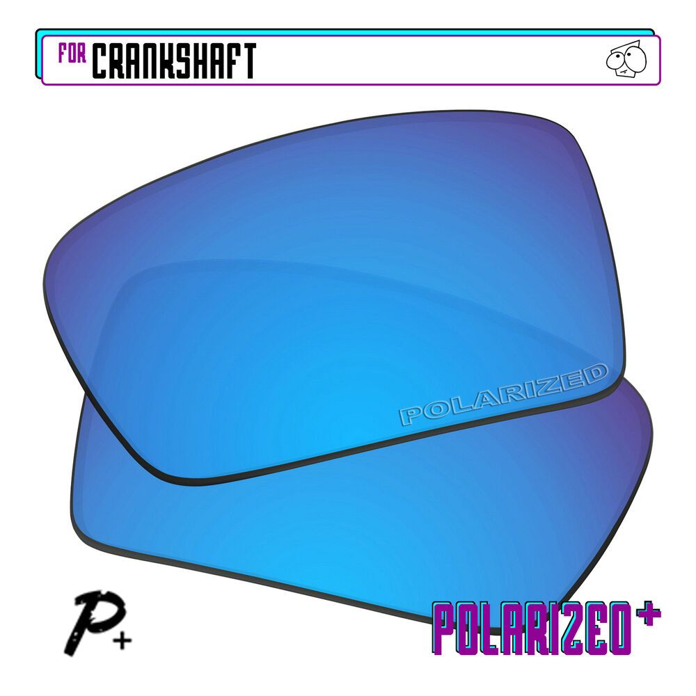 POLARIZED+ Replacement Lens For-Oakley Crankshaft Sunglass Anti-Scratch