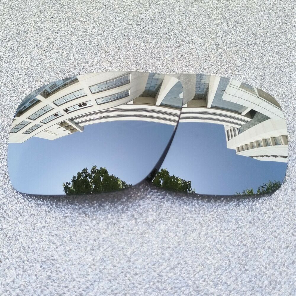 Silver Polarized Replacement Lenses For-Oakley Dispatch 1 Sunglass OO9090