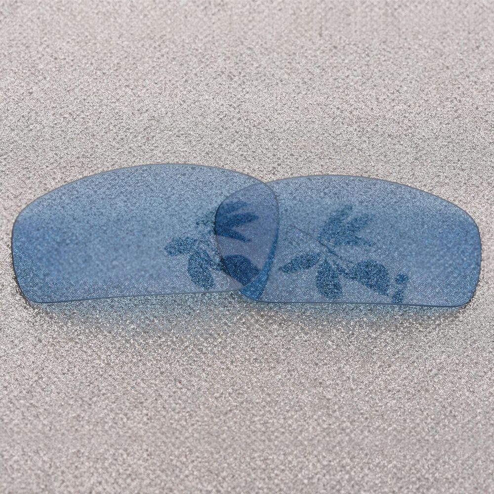 Polarized Replacement Lenses For-Oakley Monster Pup Frame Transparent Blue