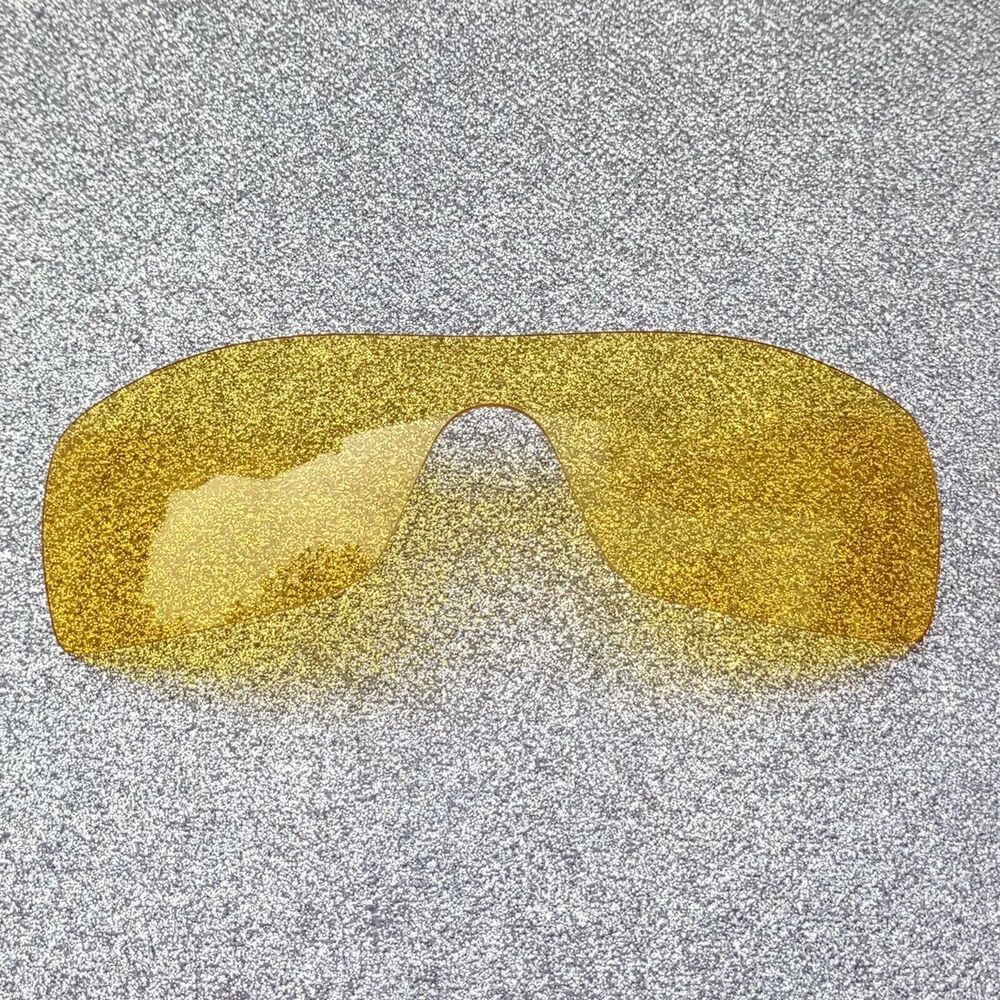 Yellow Non-Polarized Replacement Lens For-Oakley Batwolf Frame OO9101