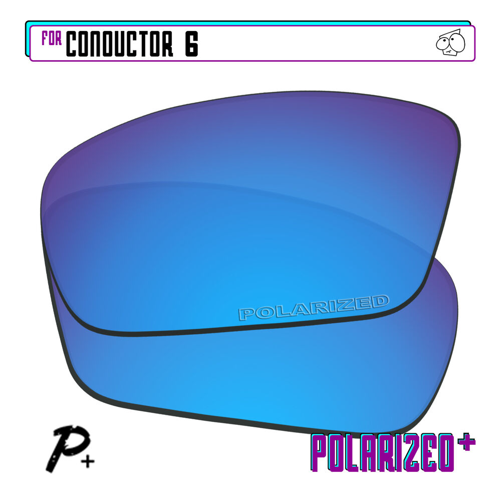 POLARIZED+ Replacement Lens For-Oakley Conductor 6 Sunglass Anti-Scratch