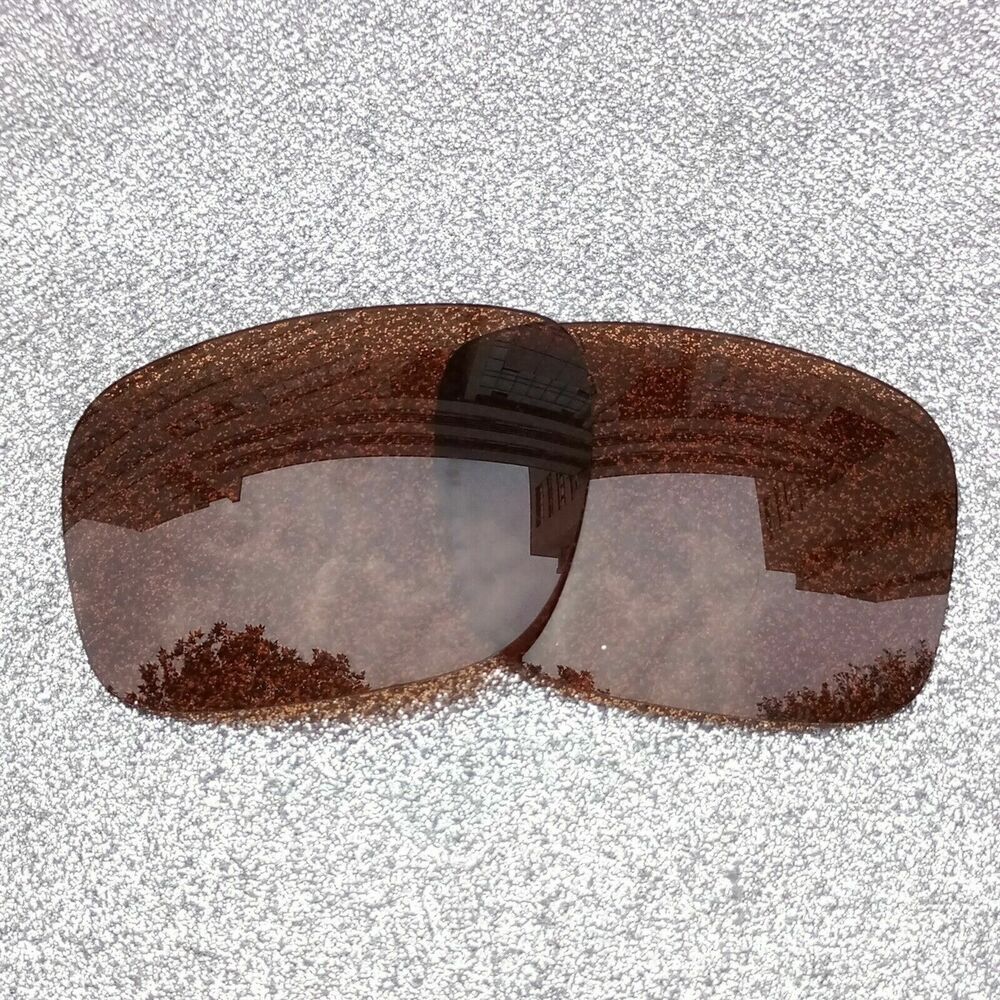Brown Polarized Replacement Lenses For-Oakley Turbine Frame OO9263