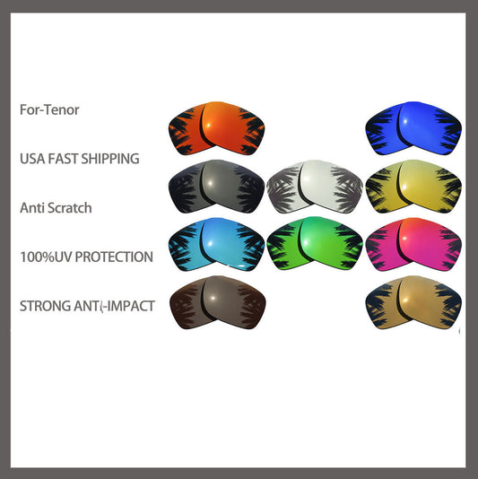 US Replacement Polarized Lenses for-Tenor Sunglasses Anti Scratch