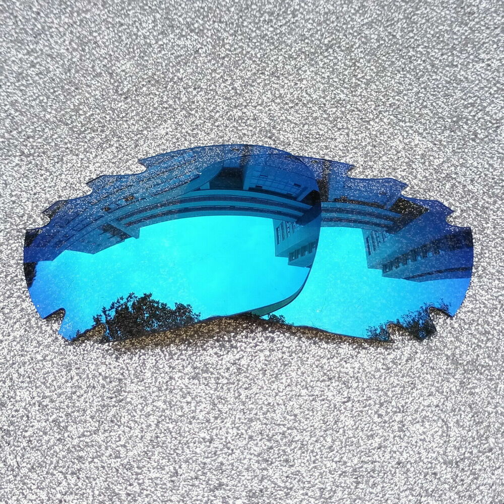 2 Sets of Ice Blue Polarized Replacement Lenses For-Oakley Jawbone Vented Frame