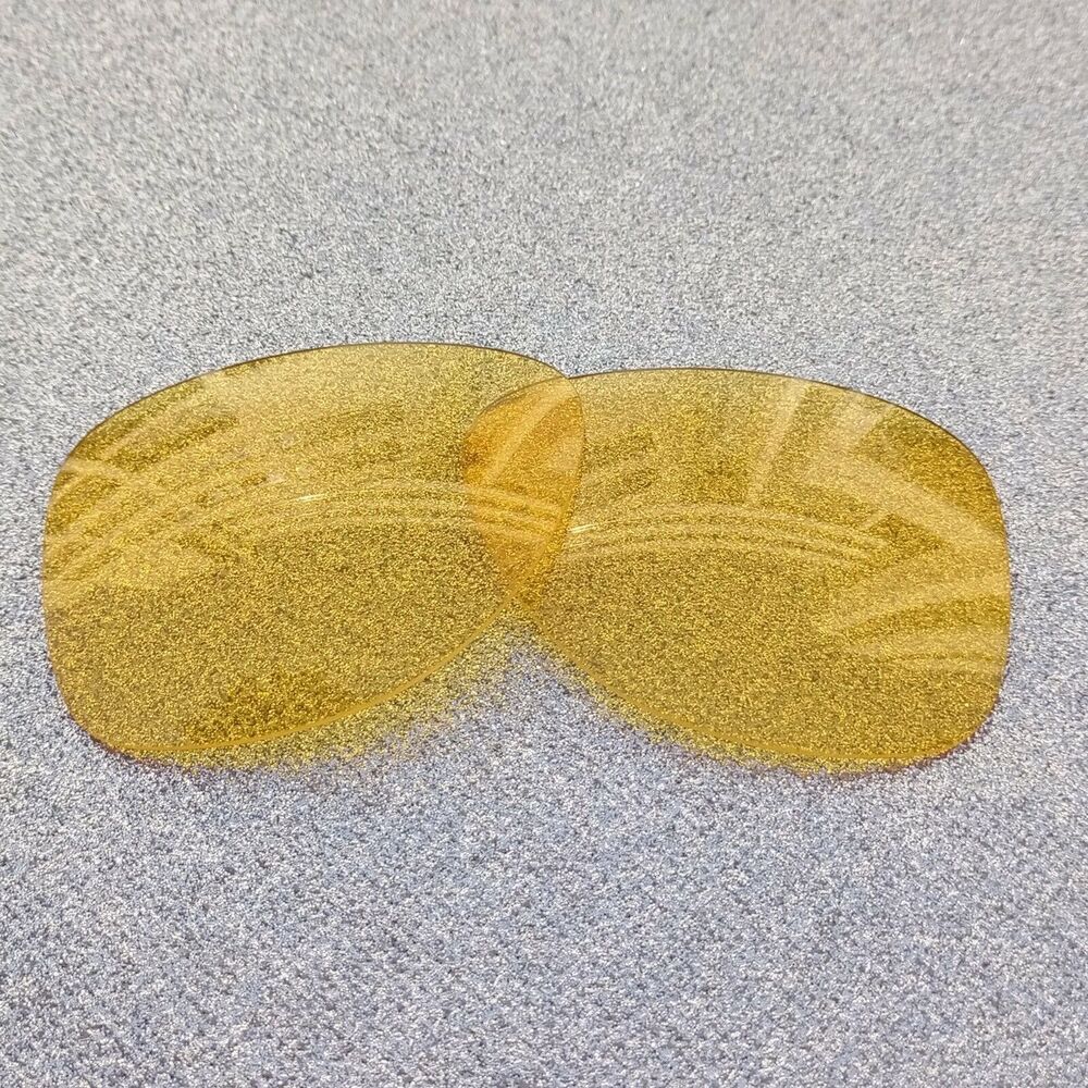 Transparent Yellow Non-Polarized Replacement Lenses For-Oakley Felon Sunglass