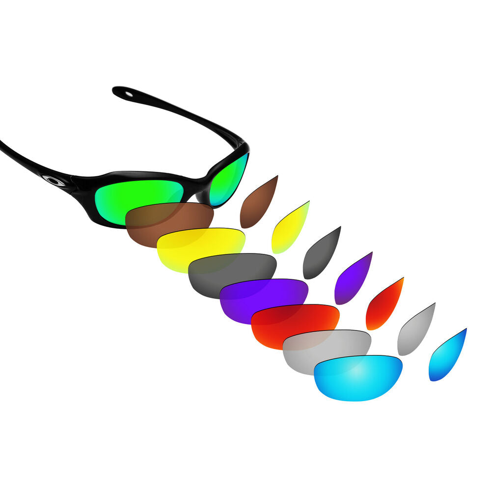 Hawkry Polarized Replacement Lenses for-Oakley XS Fives Sunglass - Multiple