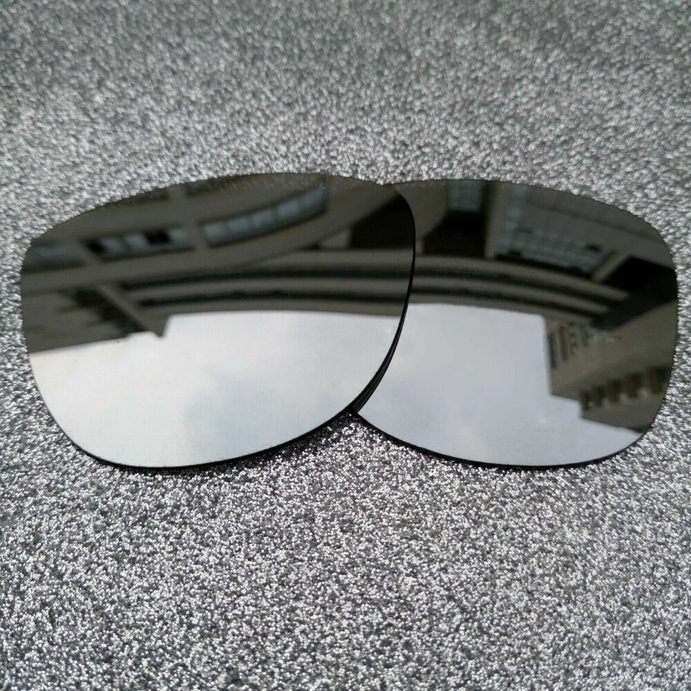 Silver Polarized Replacement Lenses For-Oakley Frogskins Frame OO9013