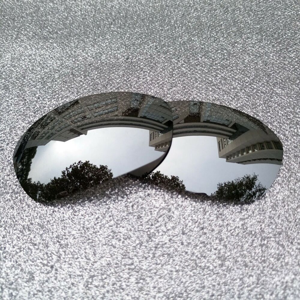 Silver Polarized Replacement Lenses For-Oakley Whisker Sunglass
