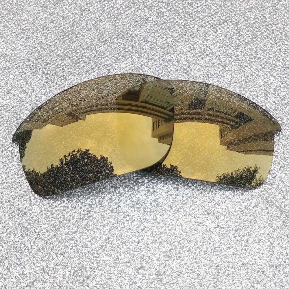 Bronze Gold Polarized Replacement Lens For-Oakley Bottle Rocket Sunglass OO9164