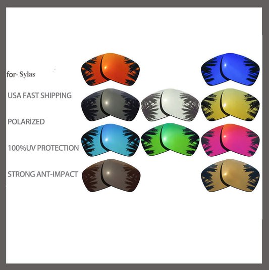 US Replacement Polarized Lenses for-Oakley Sylas OO9448 Sunglasses Anti Scratch
