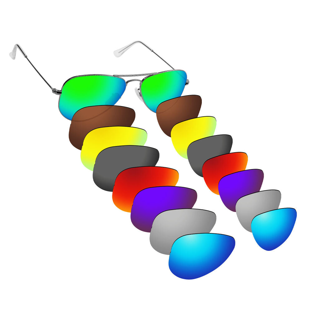 Hawkry Polarized Replacement Lenses for - RayBan-RB3044-52 Sunglass - Multiple
