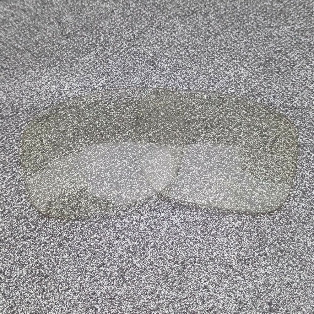 Transparent Clear Non-Polarized Replacement Lenses For-Oakley Sliver Sunglass