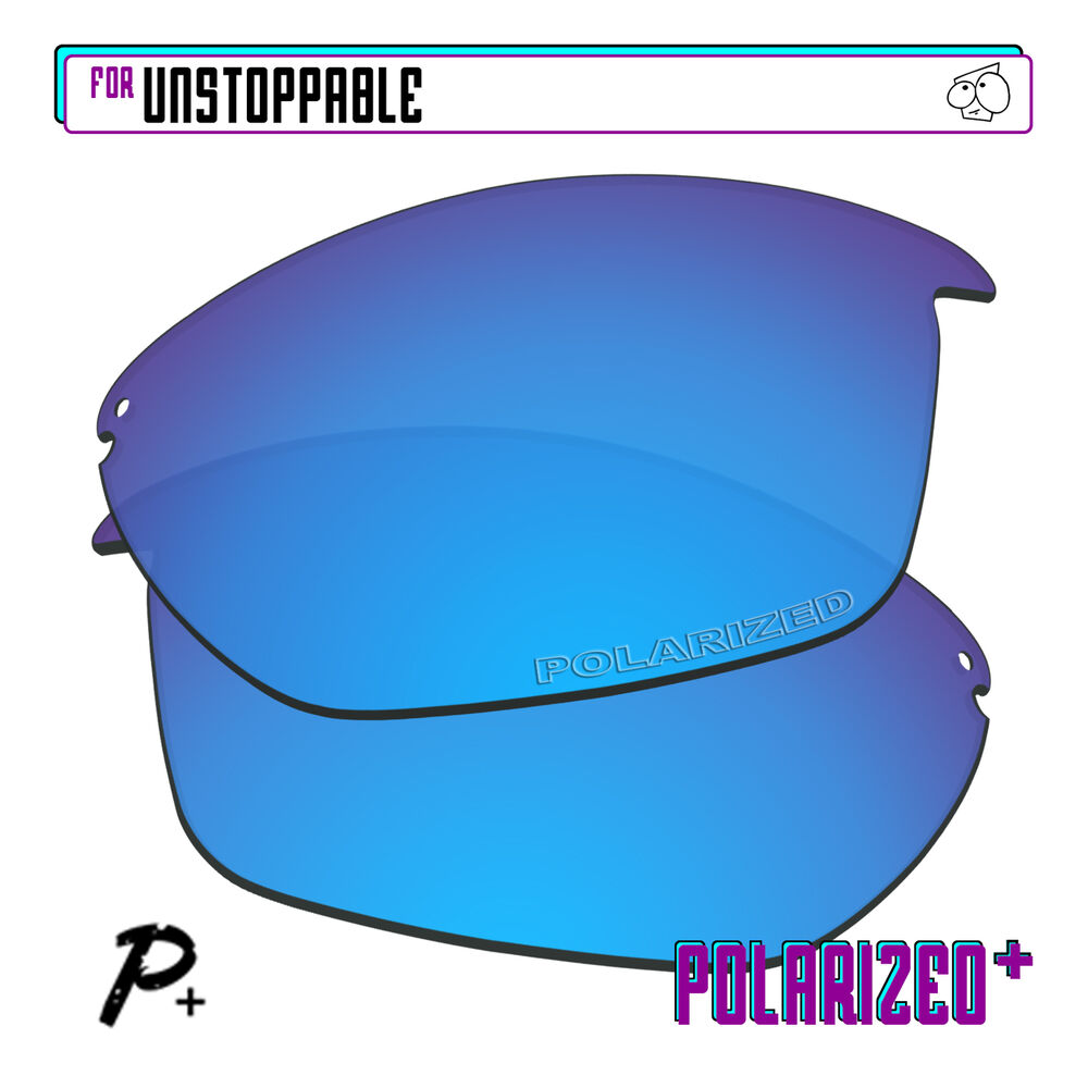 POLARIZED+ Replacement Lens For-Oakley Unstoppable Sunglass Anti-Scratch