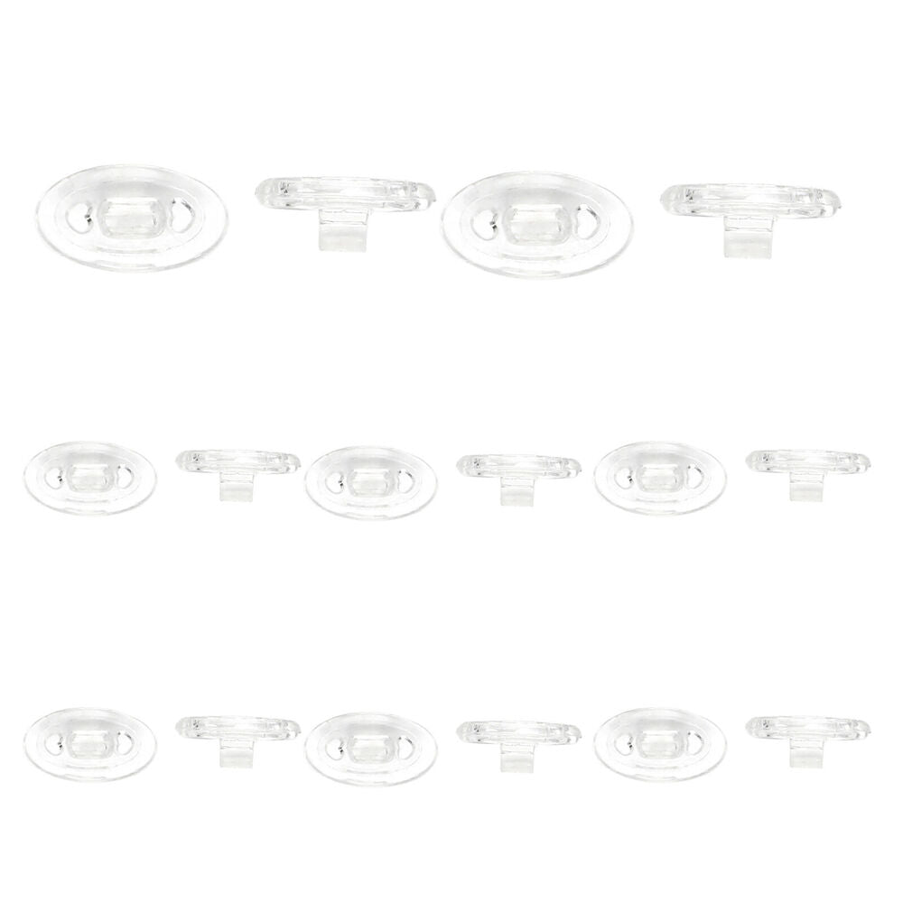 Hawkry Replacement Rubber Nosepads & Nosepieces for-Oakley Razrwire - OPT