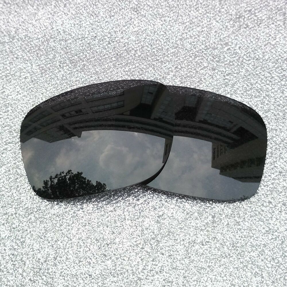 Black Polarized Replacement Lenses For-Oakley Inmate Sunglass