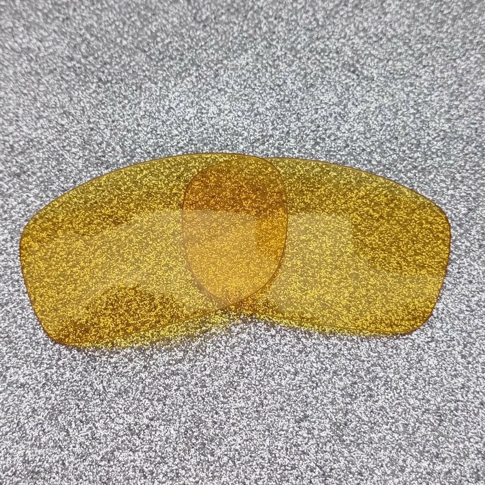 Yellow Non-Polarized Replacement Lenses For-Oakley Monster Pup Sunglass