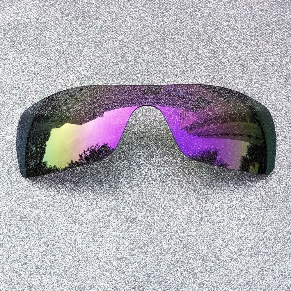 Purple Polarized Replacement Lenses For-Oakley Oil Rig Sunglass