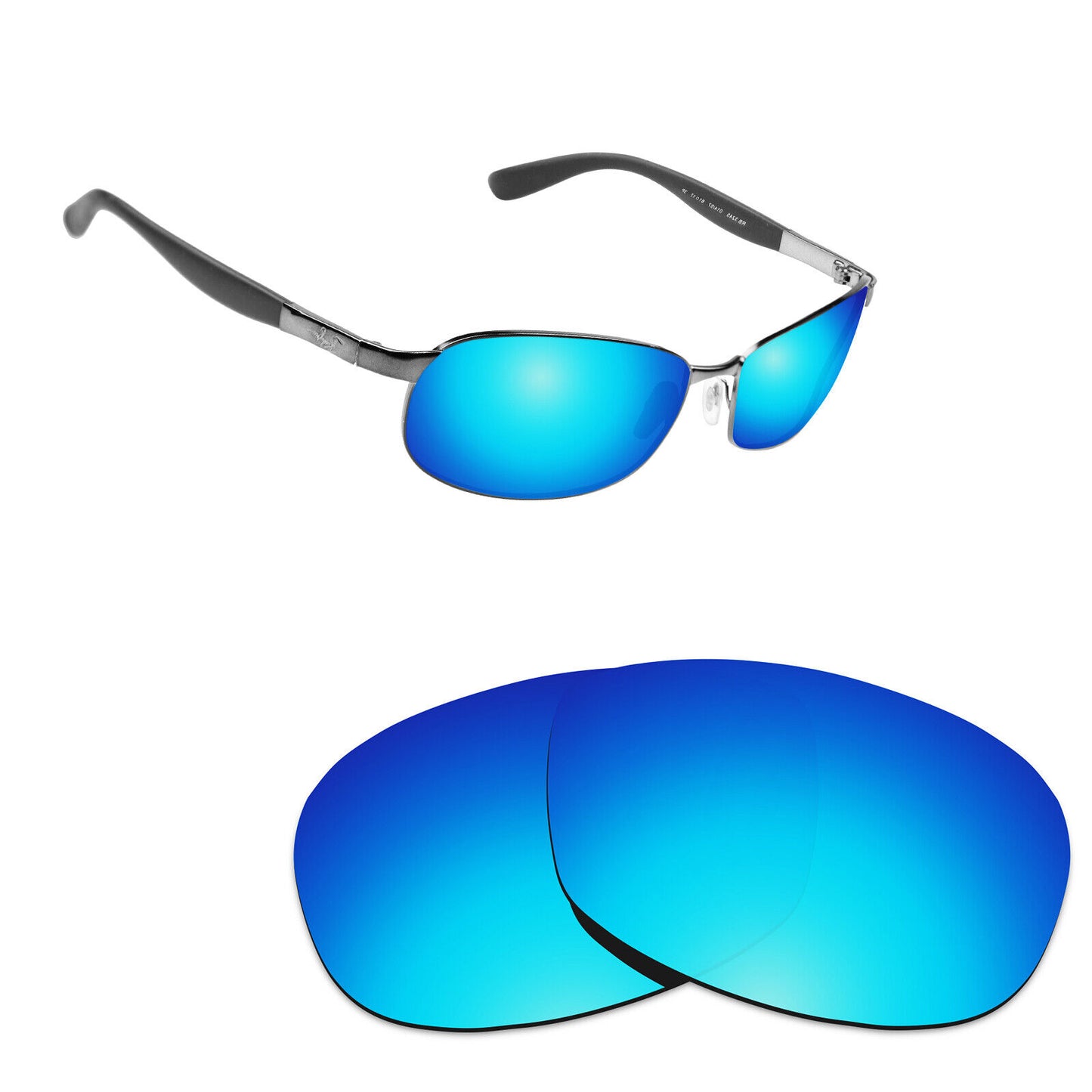 Hawkry Polarized Replacement Lenses for - RayBan-RB3245-61 Sunglass - Multiple