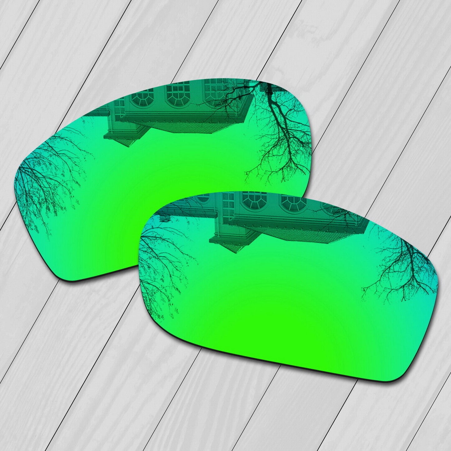 POLARIZED Replacement Lenses For-Oakley Monster Pup Sunglasses Anti-Scratch