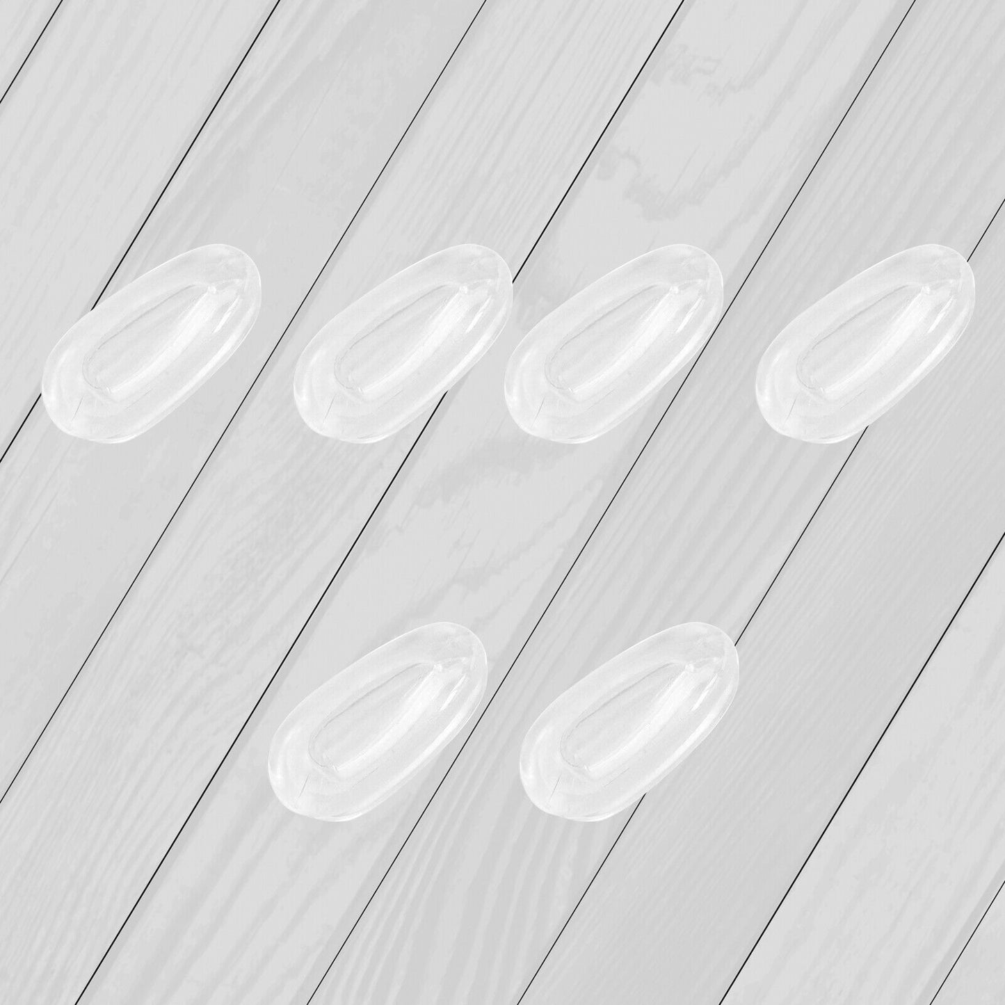 TargetVision Replacement Clear Nose pads For-Oakley Disclosure OO4110 Sunglasses