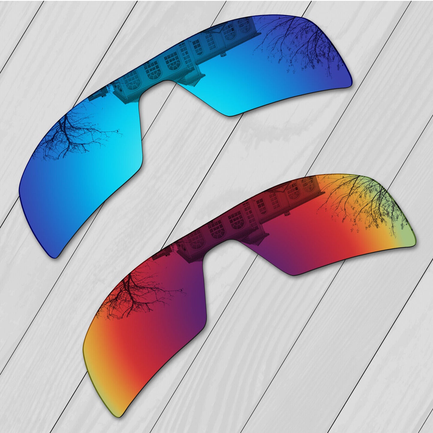 POLARIZED Replacement Lenses For-Oakley Oil Rig Sunglasses Anti-Scratch