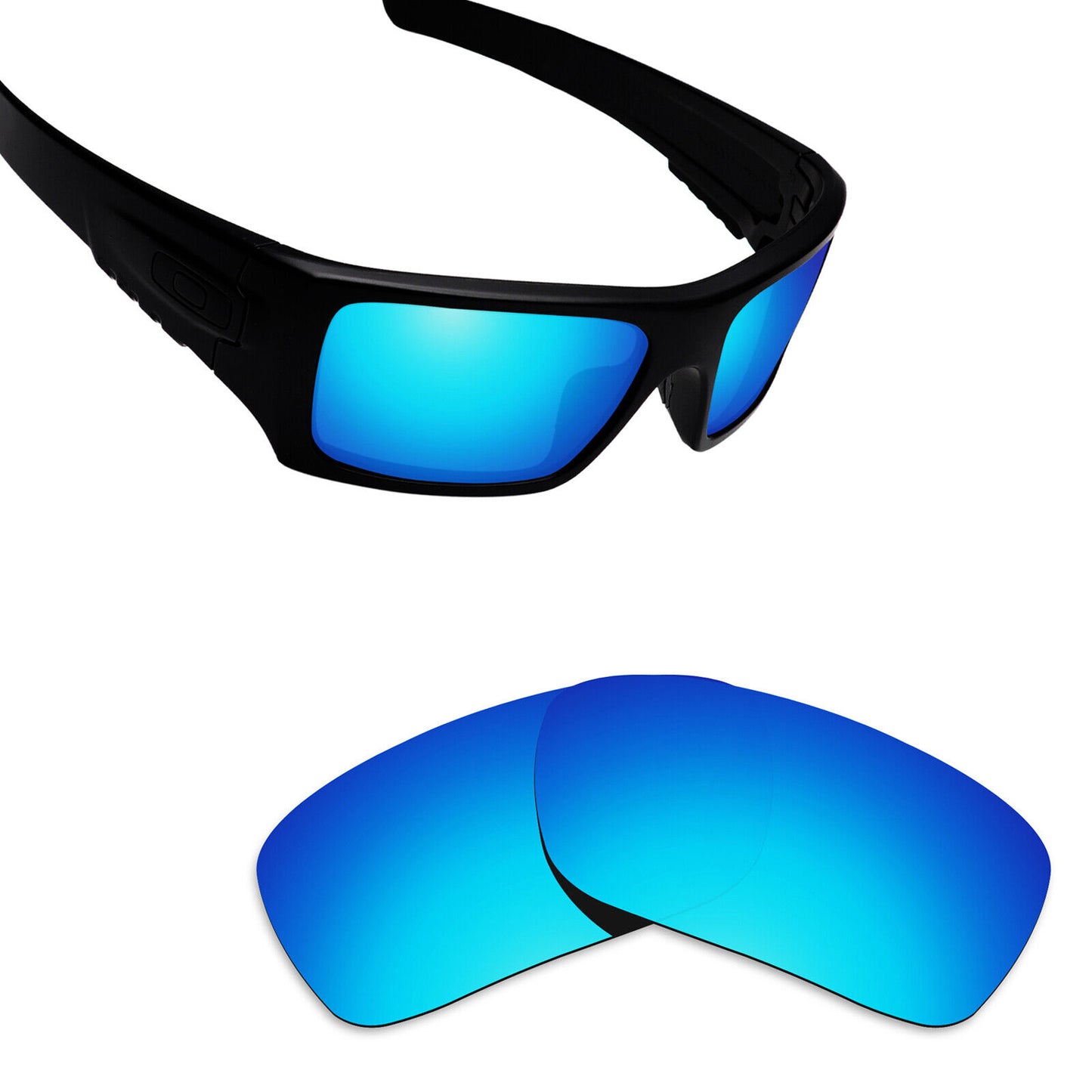 Hawkry Polarized Replacement Lenses for-Oakley SI Industrial Det Cord OO9253 Opt