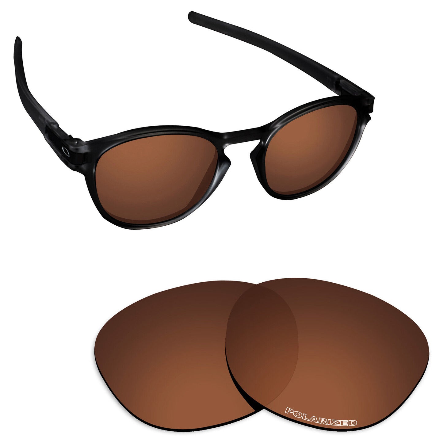 Hawkry Polarized Replacement Lenses for-Oakley Latch OO9265 Sunglass - Options
