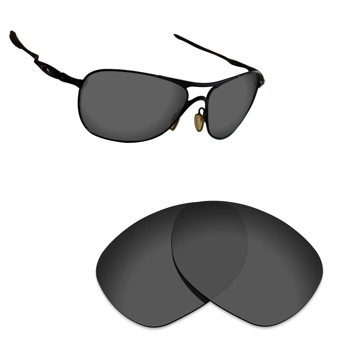 Hawkry Polarized Replacement Lens for-Oakley Crosshair New 2012 Sunglass-Options