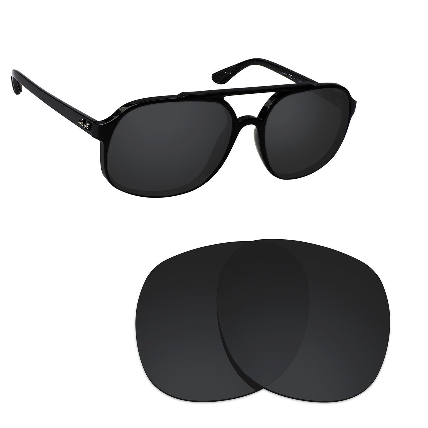 Hawkry Polarized Replacement Lenses for - RayBan-RB4312-57 Sunglass - Multiple