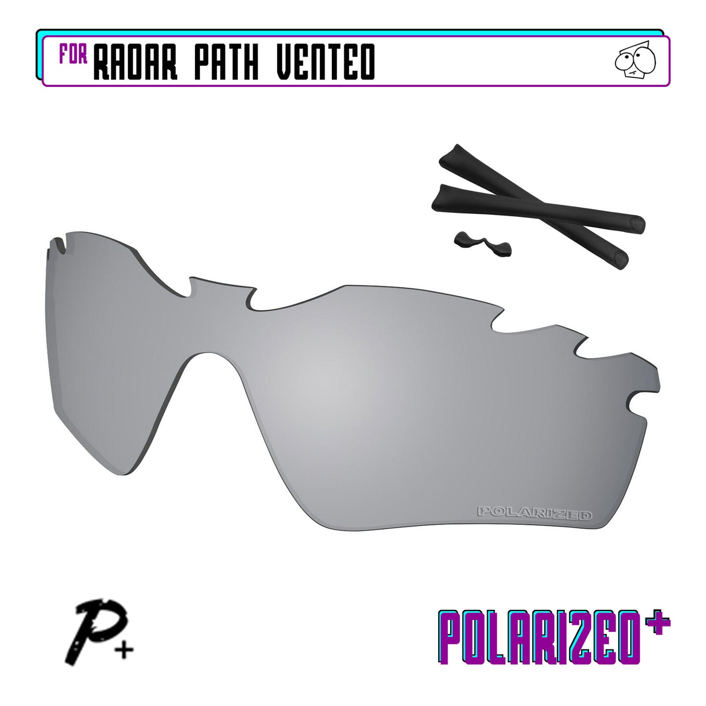 POLARIZED Replacement Lenses & Kit For-Oakley Radar Path Vented Anti-Scratch