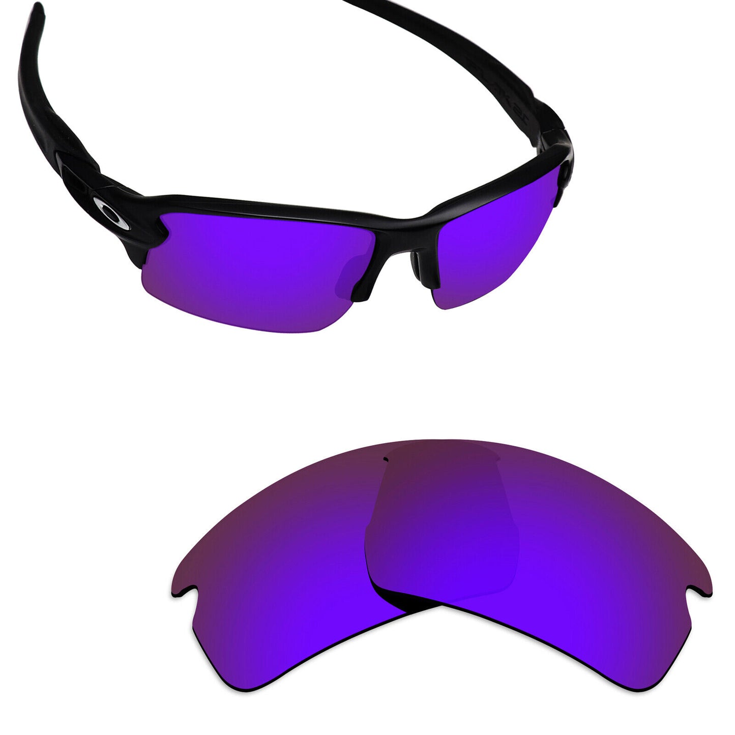 Hawkry Polarized Replacement Lens for-Oakley Flak 2.0 Asian Fit (AF)OO9271-opt