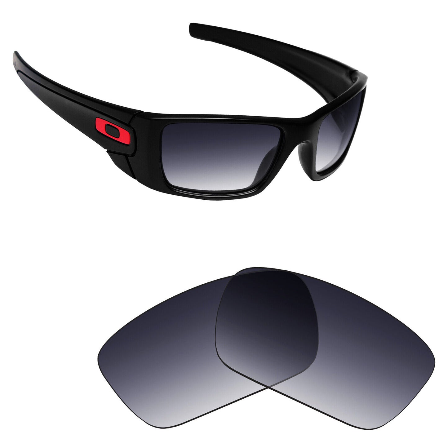 Hawkry Polarized Replacement Lenses for-Oakley Fuel Cell OO9096 - Options