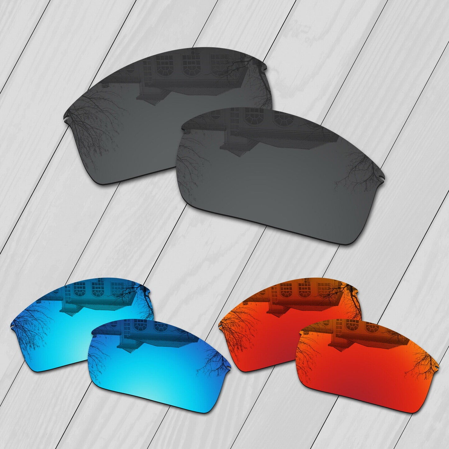 POLARIZED Replacement Lens & Kit For-Oakley WireTap Sunglasses Anti-Scratch