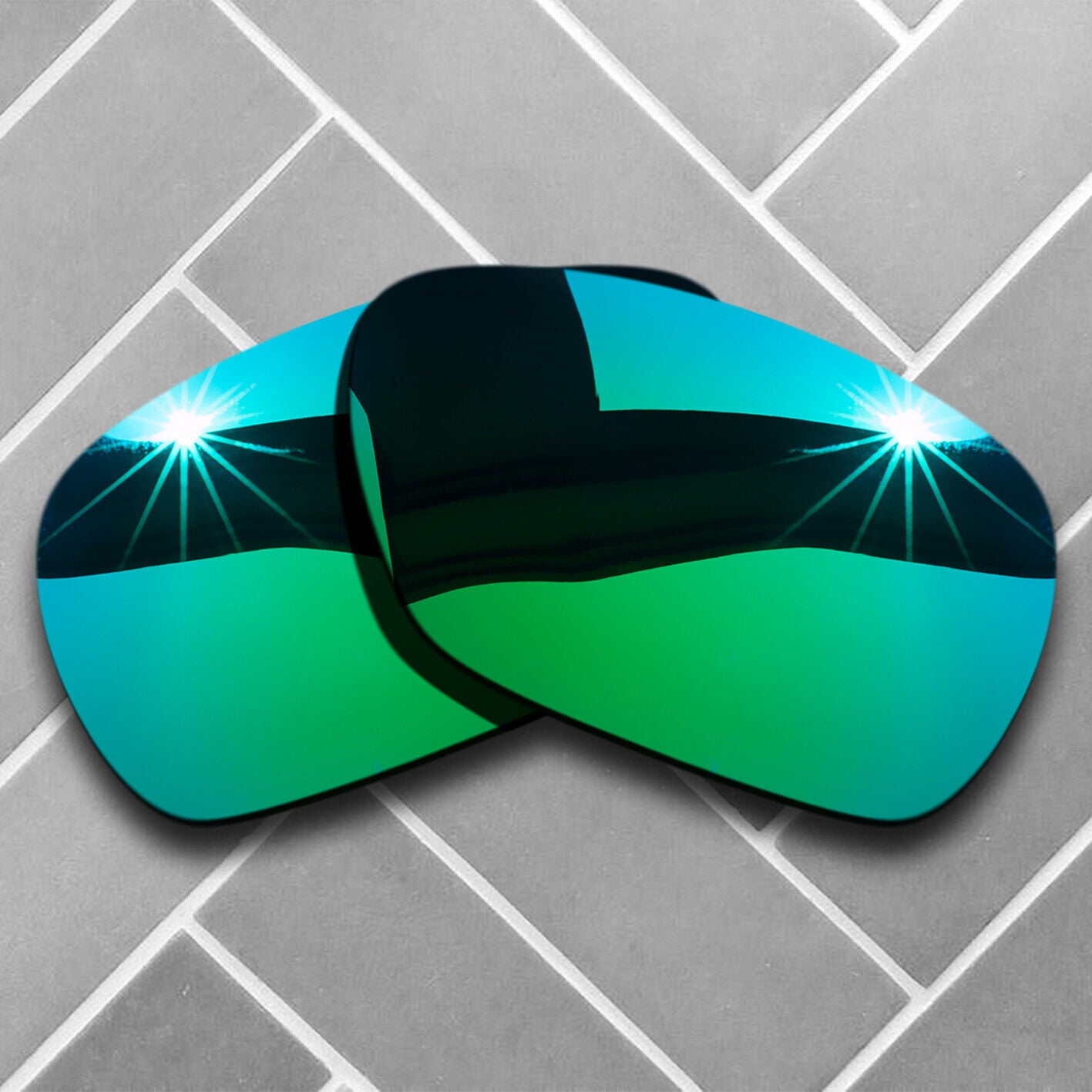 Polarized Anti-Scratch Replacement Lenses for-Costa Del Mar Tuna Alley Choices