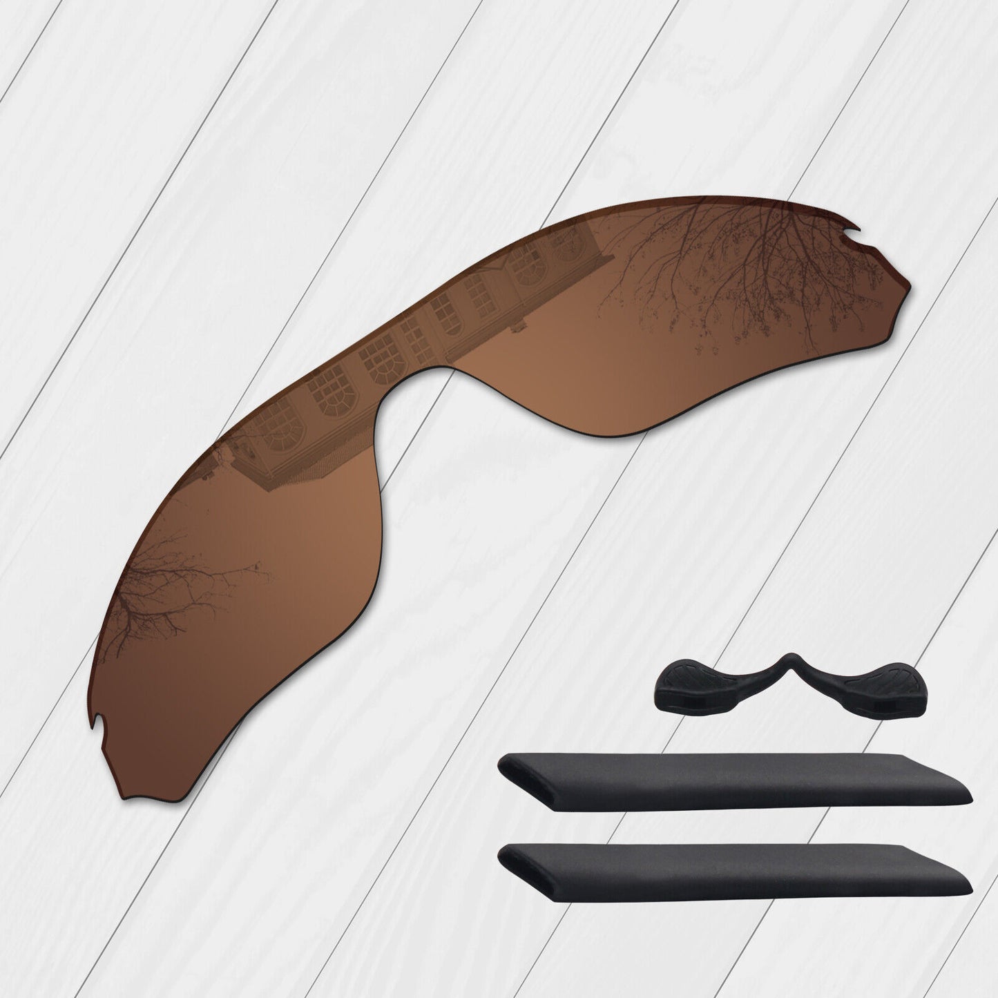 POLARIZED Replacement Lens & Kit For-Oakley RadarLock Edge OO9183 Anti-Scratch