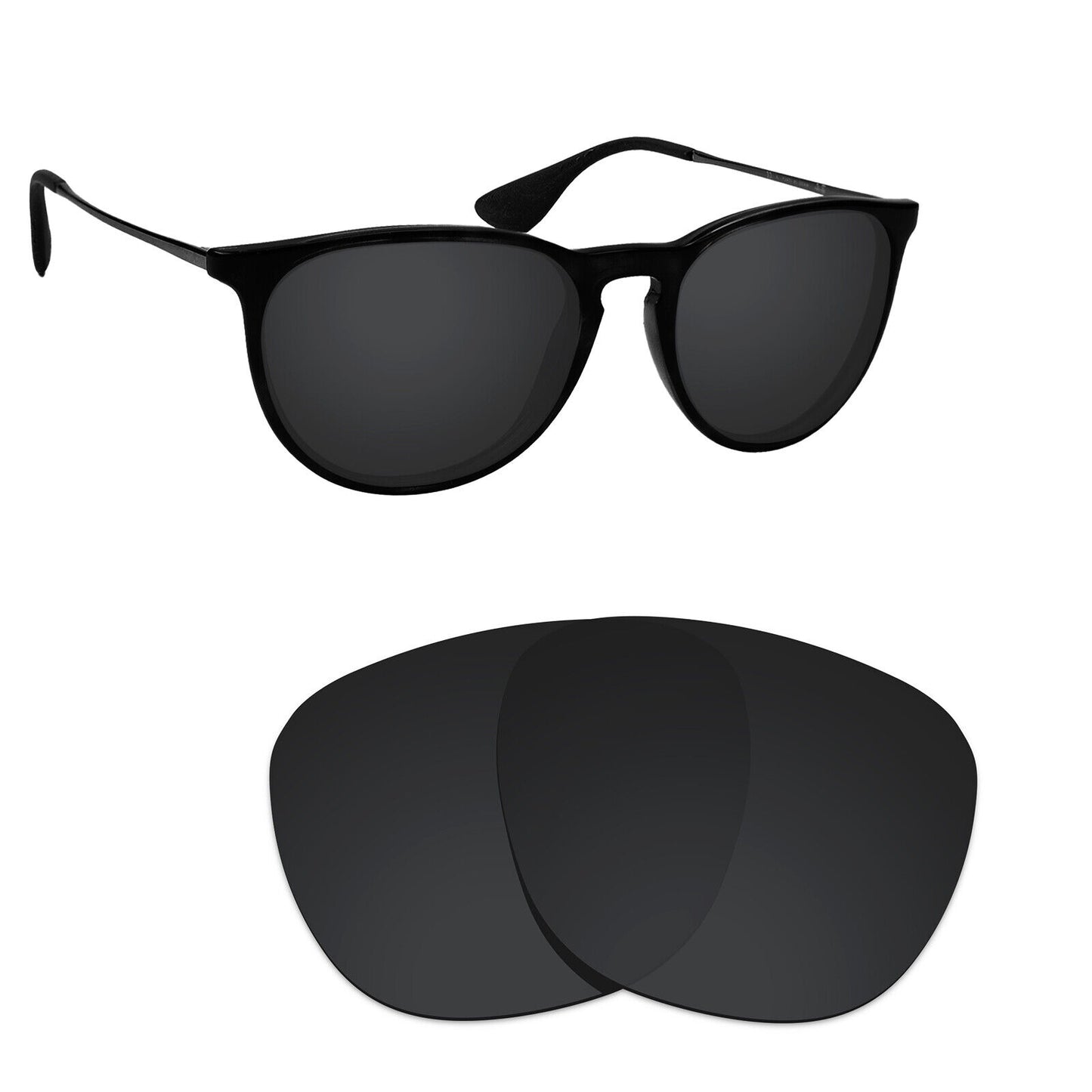 Hawkry Polarized Replacement Lenses for - RayBan-RB4171-54 Sunglass - Multiple
