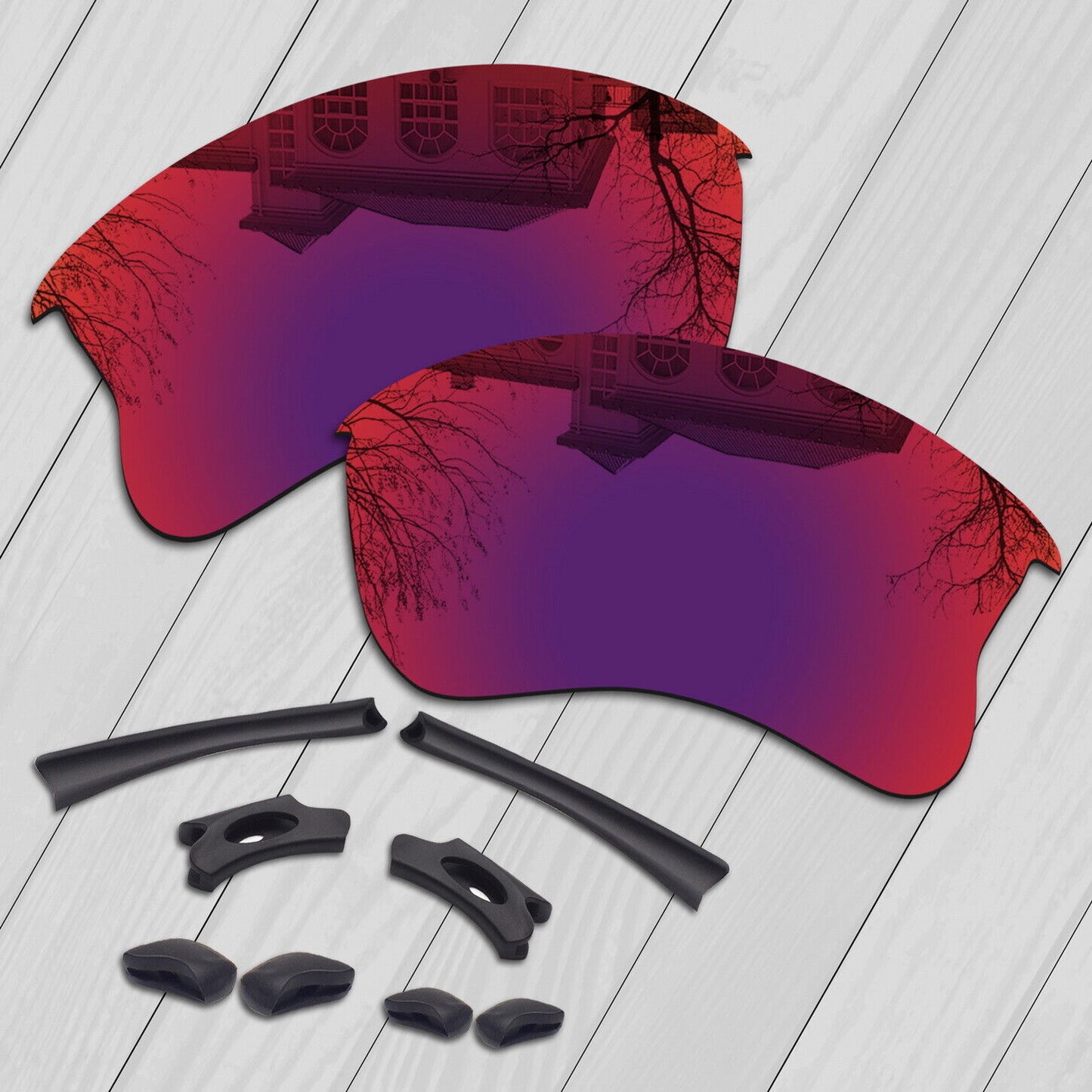 POLARIZED Replacement Lens & Kit For-Oakley Flak Jacket XLJ Anti-Scratch Options
