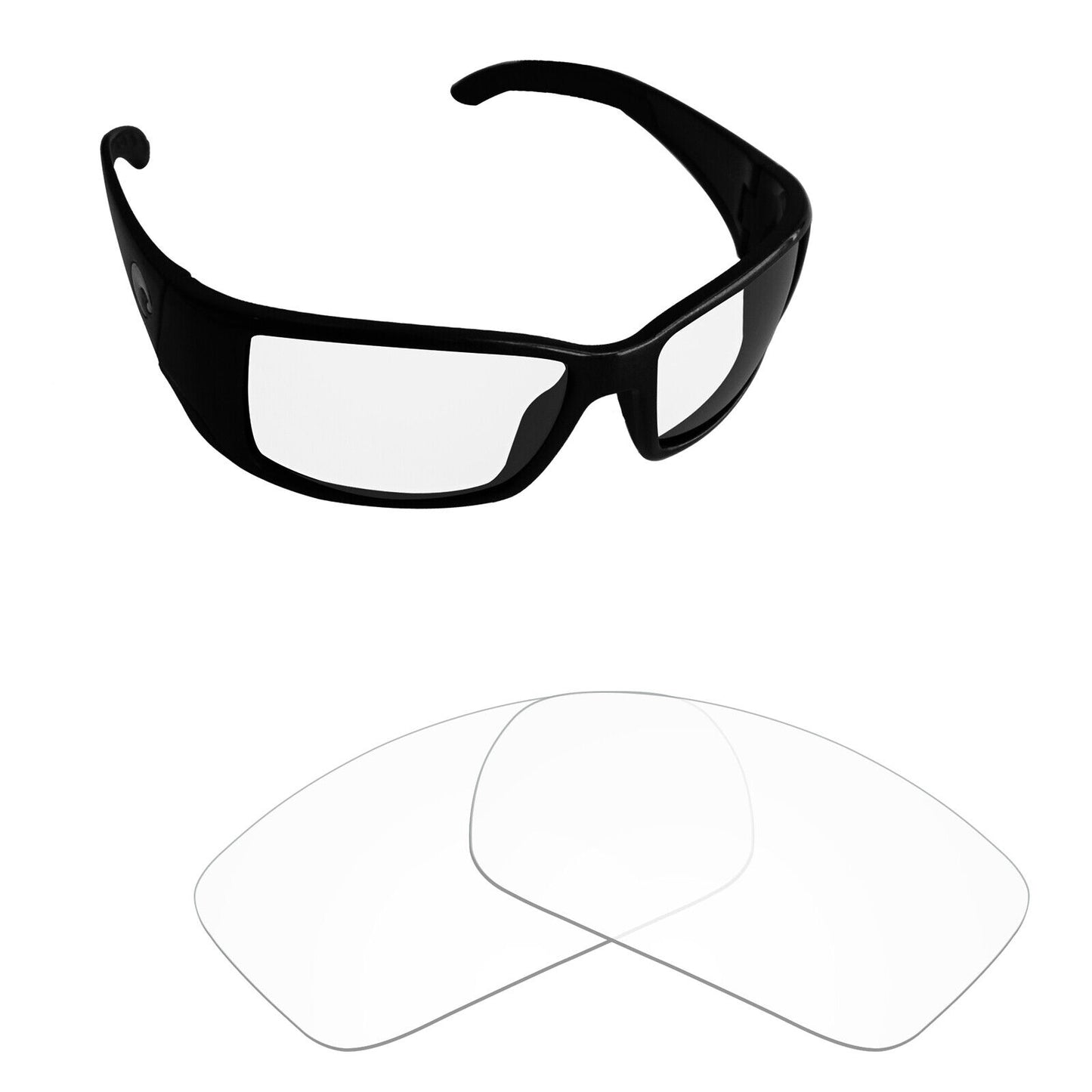Hawkry Polarized Replacement Lenses for-Costa Blackfin Sunglass - Options