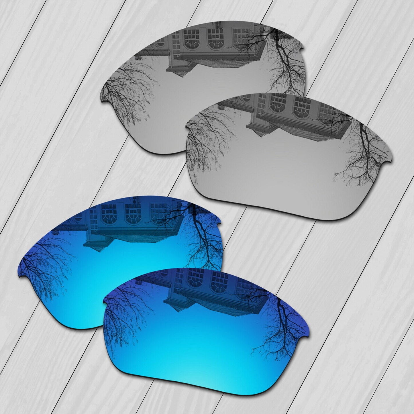 POLARIZED Replacement Lot Lenses For-Oakley Half Jacket 2.0 OO9144 Anti-Scratch