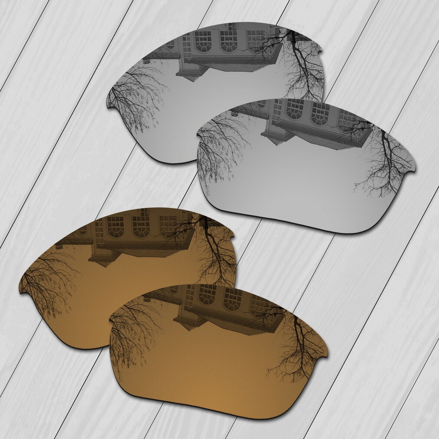 POLARIZED Replacement Lot Lenses For-Oakley Half Jacket 2.0 OO9144 Anti-Scratch