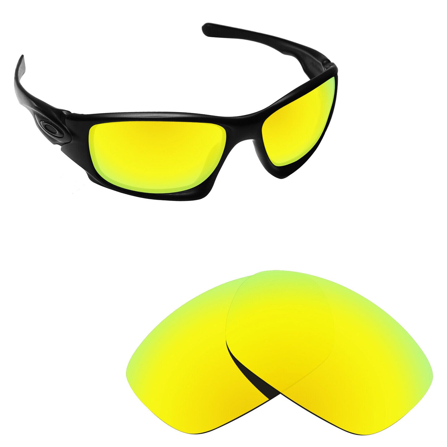Hawkry Polarized Replacement Lenses for-Oakley Ten OO9128 Sunglass - Options
