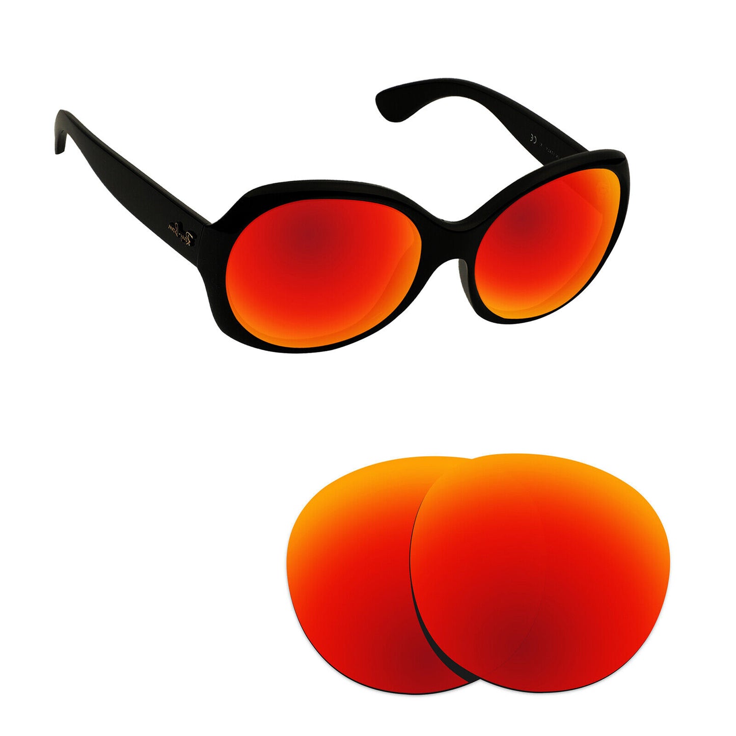 Hawkry Polarized Replacement Lenses for - RayBan-RB4191-57 Sunglass - Multiple