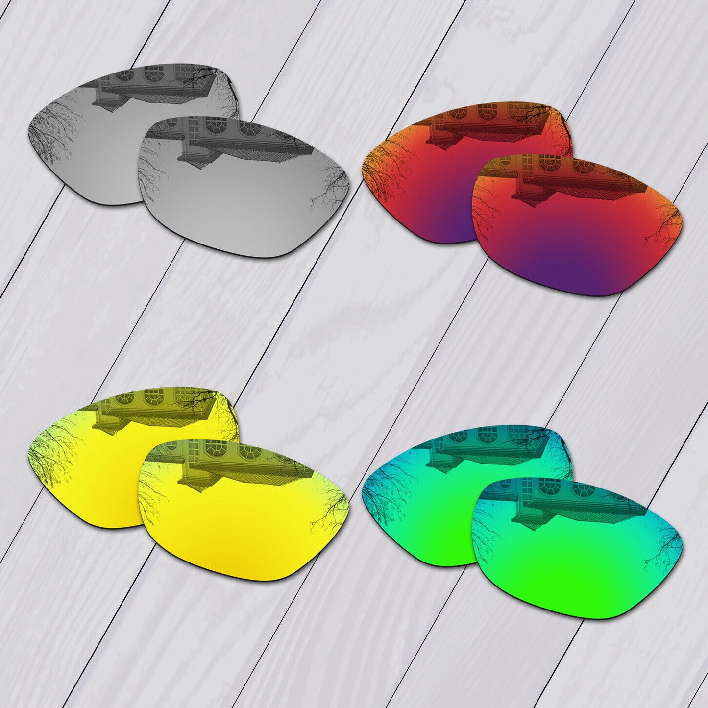 POLARIZED Replacement Lenses For-Oakley Jupiter Sunglasses Anti-Scratch