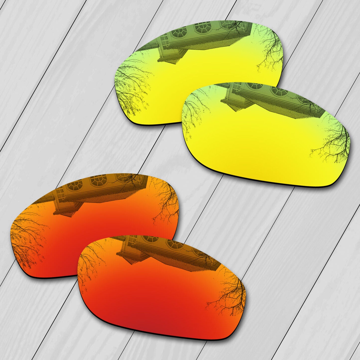 POLARIZED Replacement Lenses For-Oakley Monster Dog Anti-Scratch Options