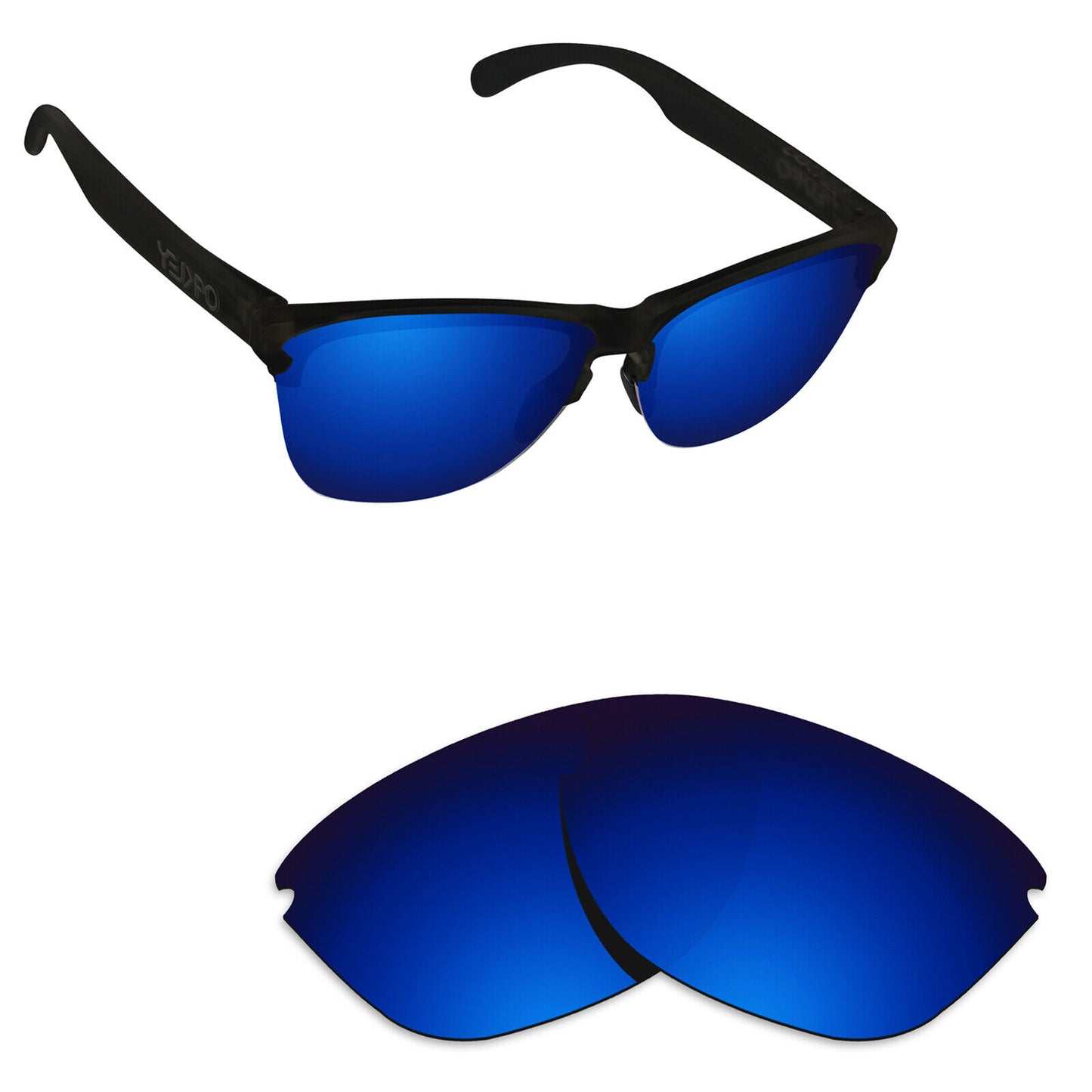 Hawkry Polarized Replacement Lens for-Oakley Frogskins Lite OO9374 - Multiple