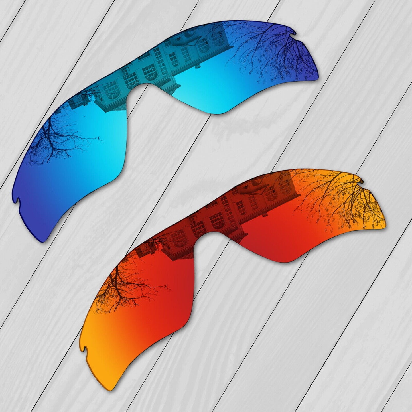 POLARIZED Replacement Lenses & Kit For-Oakley Radar Path Asian Fit Sunglasses